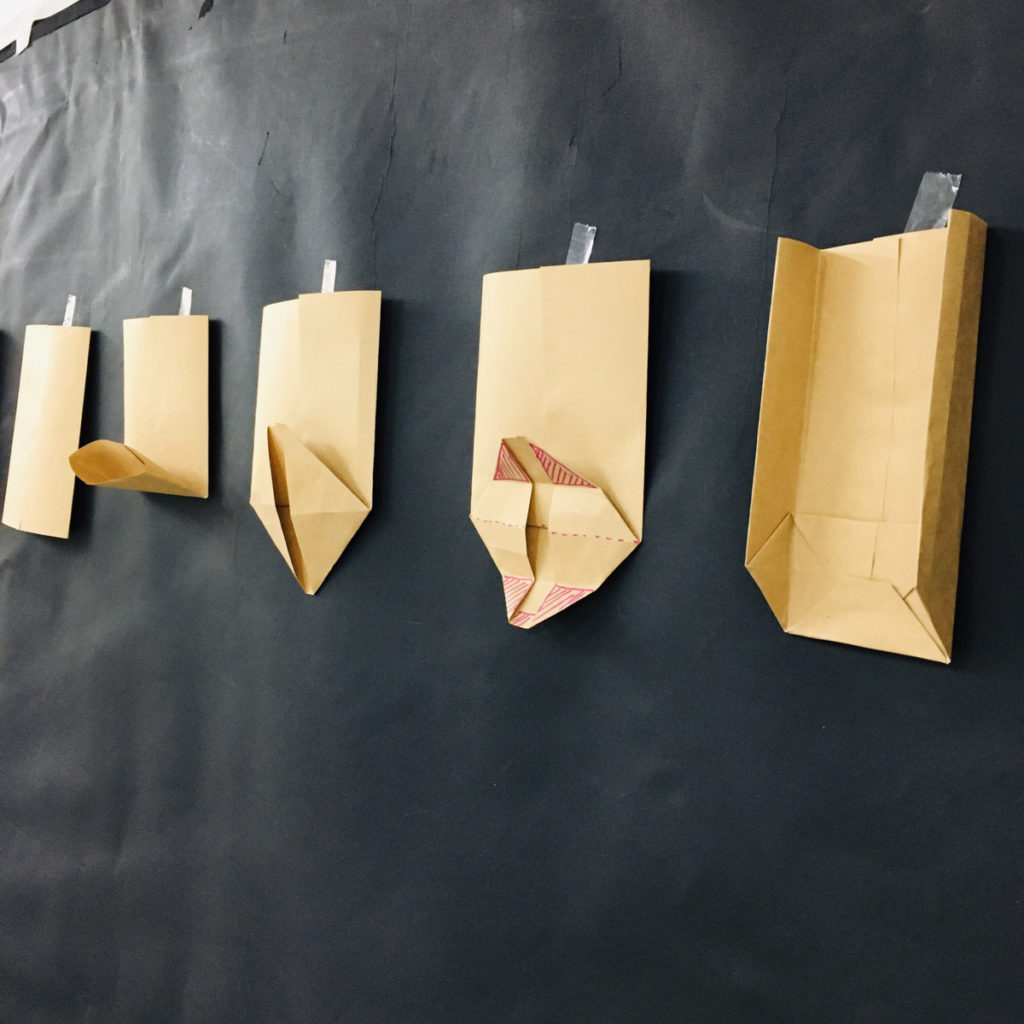手作りペーパーバッグ 子供でも簡単な紙袋の作り方 ラッピングに 大阪の子供向け絵画教室 モネスク