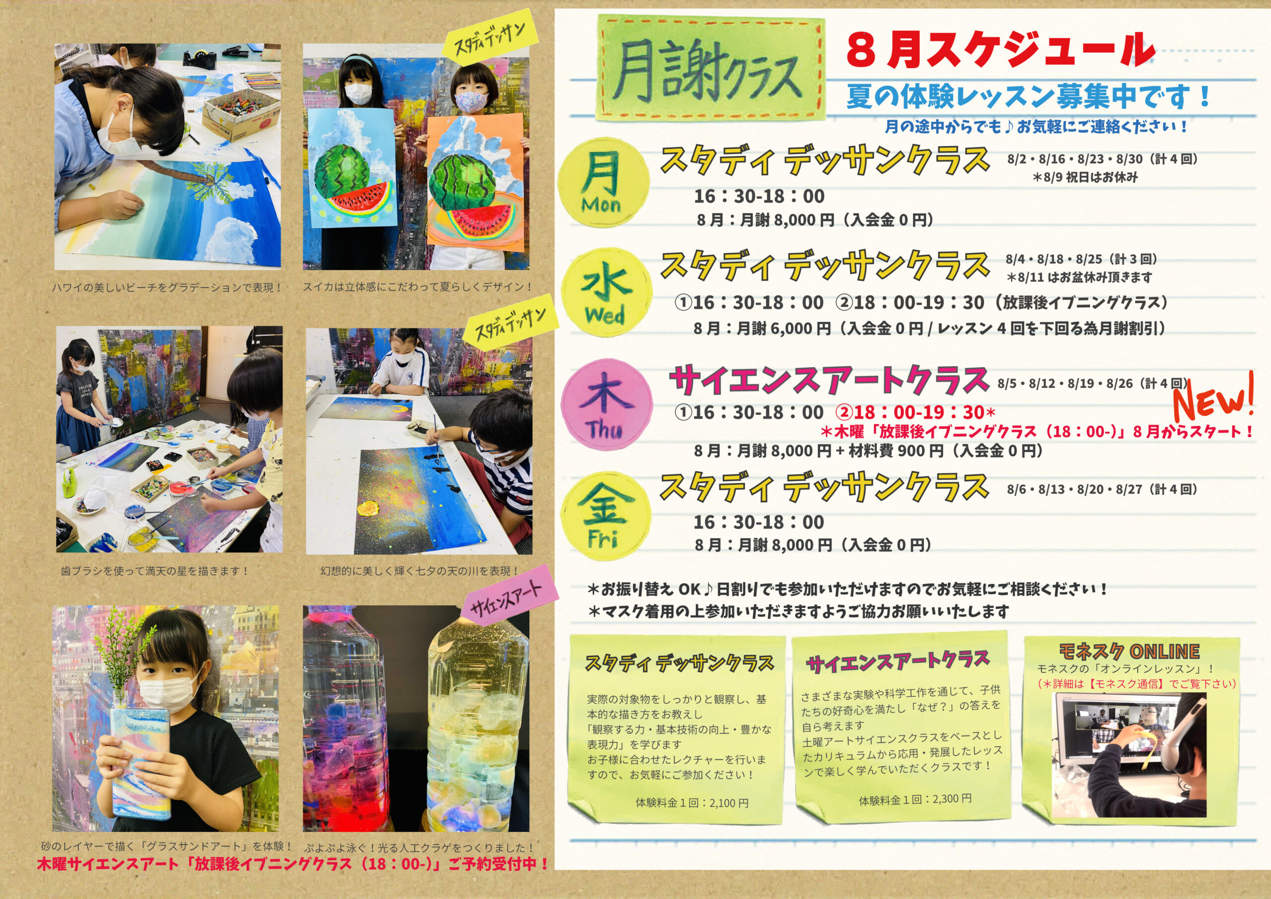 金魚のジェルキャンドル を作りました 子供でも簡単な作り方 大阪の子供向け絵画教室 モネスク