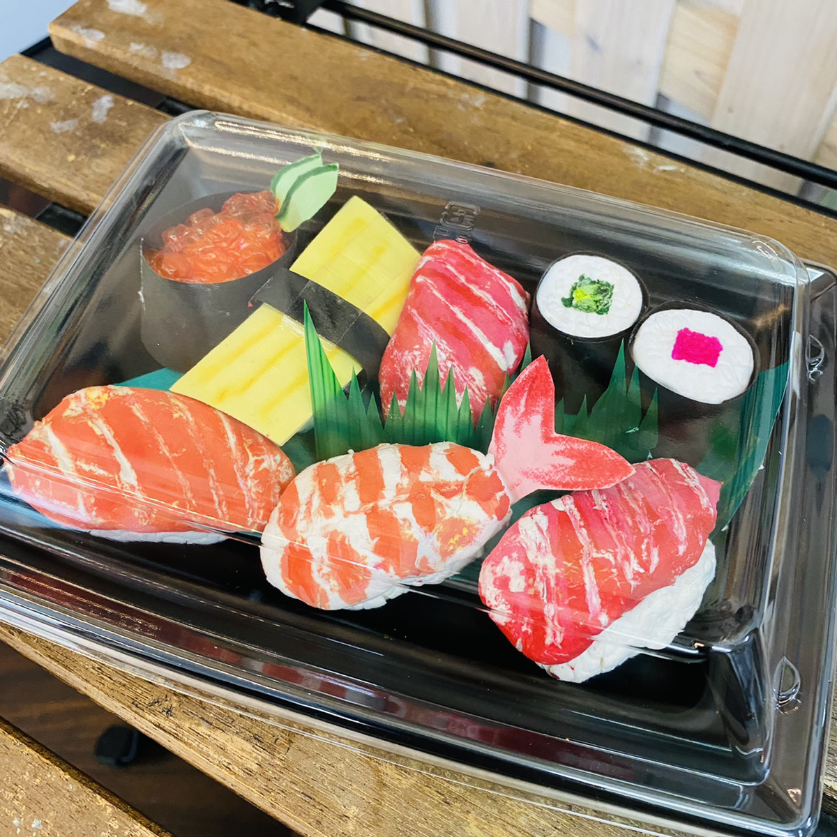 子供でも簡単 お寿司の工作を体験いただきました 大阪のアートスクールモネスク