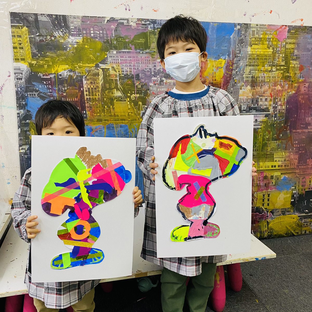 KAWS（カウズ）のスヌーピーをお絵描き！親子のポップアート！ | 大阪