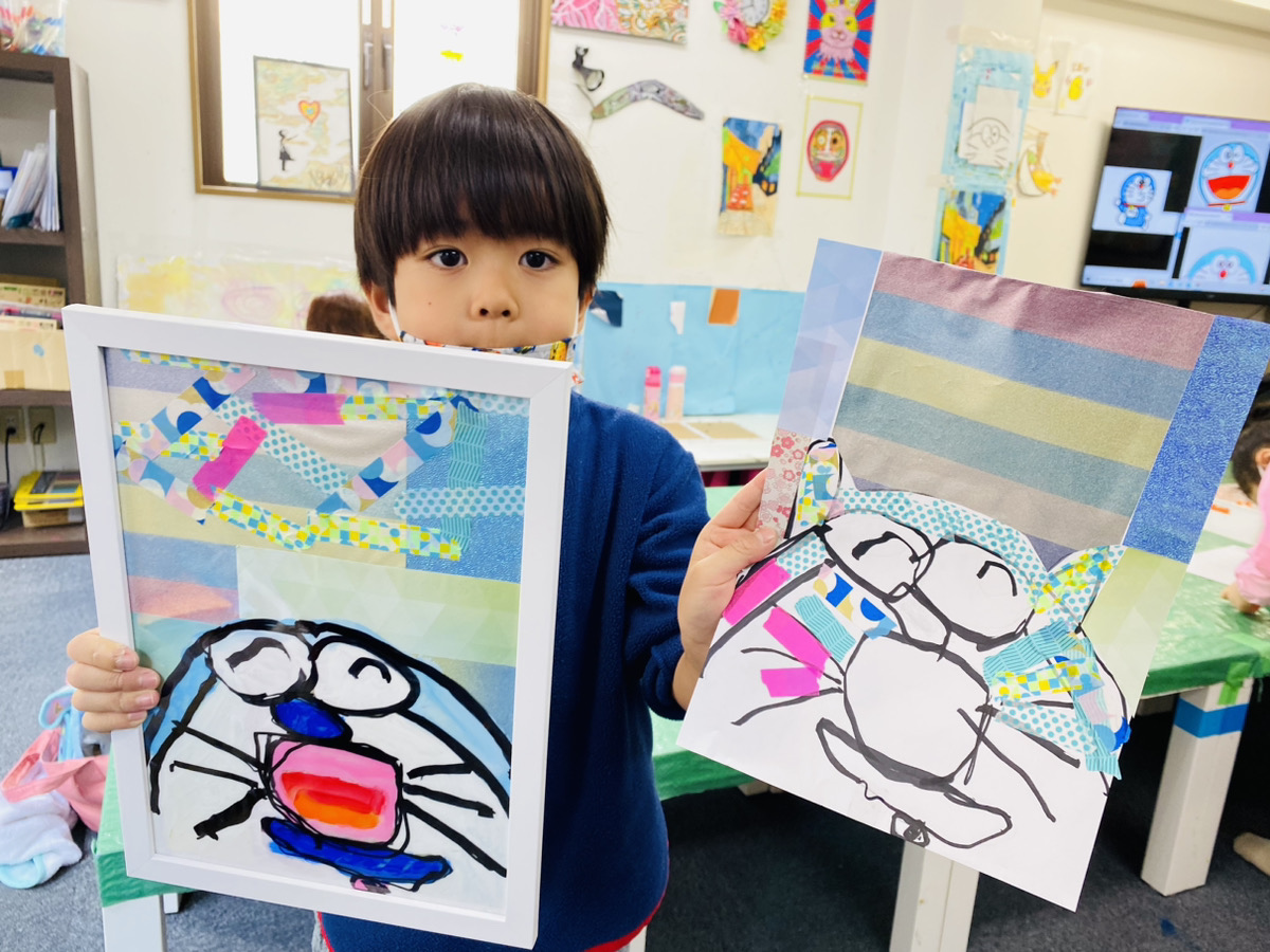 ドラえもん 村上隆 未使用]現代アート 世界限定100枚 2020年