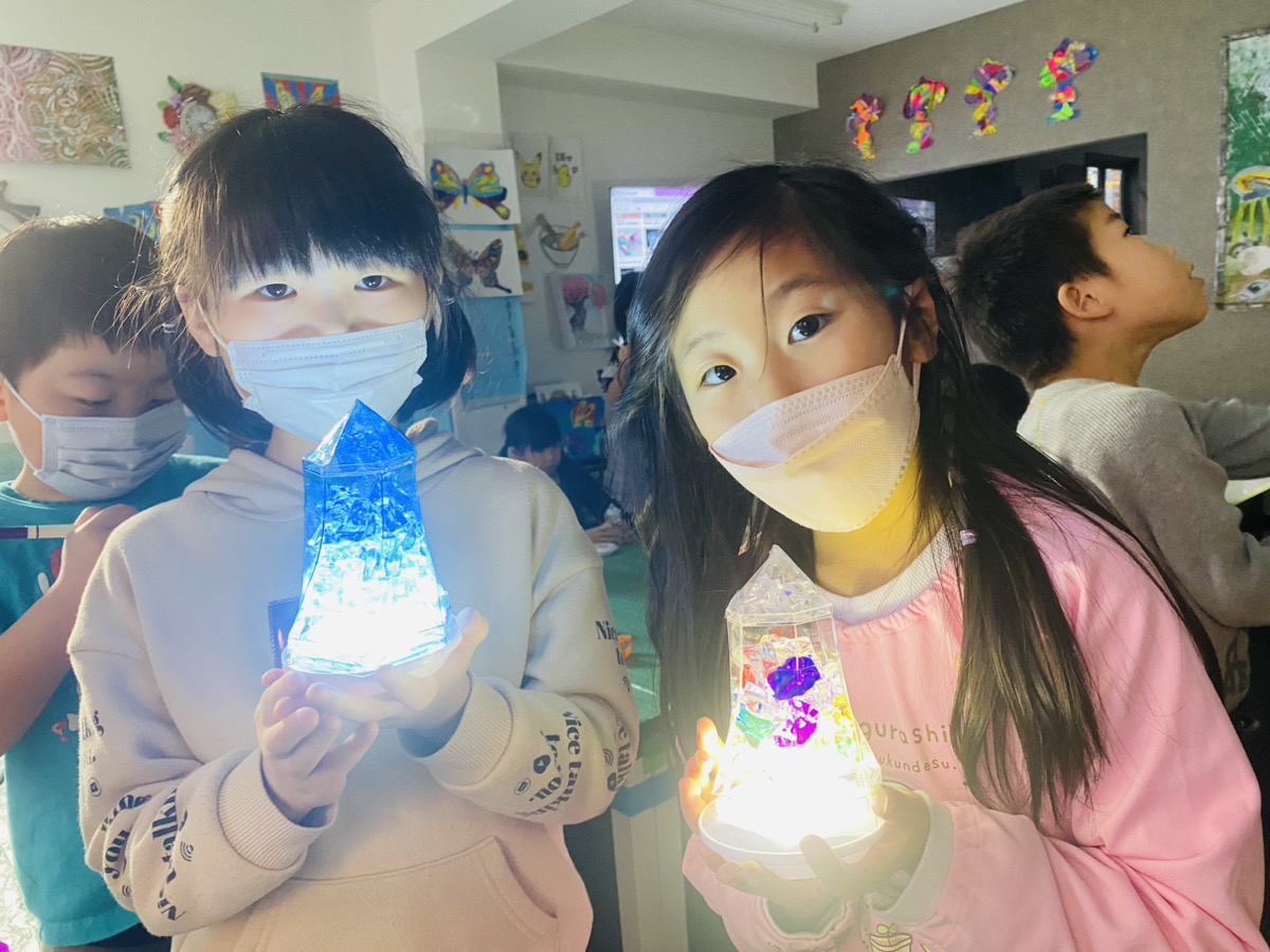 手作りクリスタルランプ！水晶のように輝く鉱物風ライトをつくりました