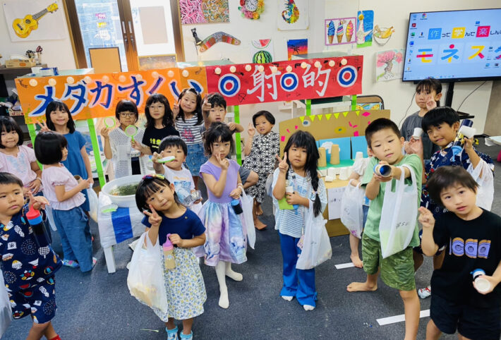 子供の手作り夏祭り「モネスクのアート夏祭り2024」を開催しました！