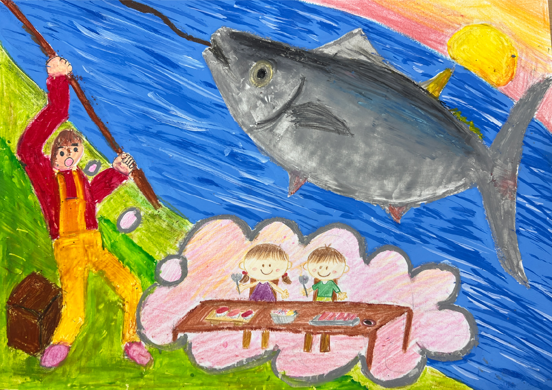 【「キッズアワード京都」第3回ぼくのわたしの食べ物の絵コンテスト】高学年の部に入選しました！